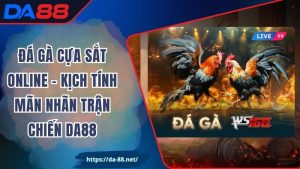 Đá Gà Cựa Sắt Online – Kịch Tính Mãn Nhãn Trận Chiến DA88