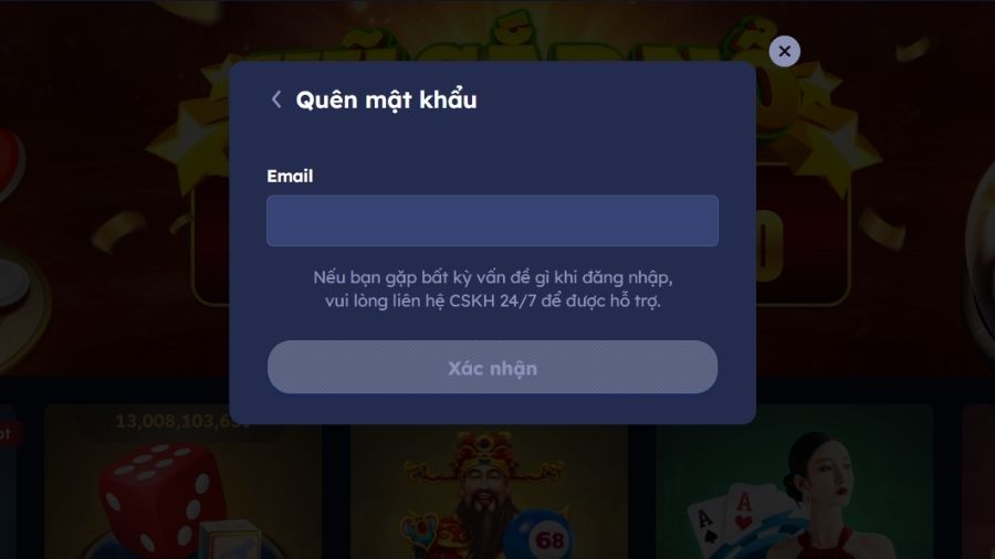 Lưu ý khi đăng nhập DA88